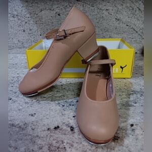 Bloch Leather Techno Tap Dance Shoes Style S0302L Show Tapper Tan Size Kids 5